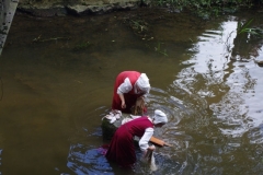 Washerwomen at work