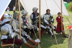 Les chevaliers attendent leur tour