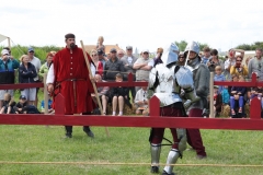 Arbitrage d'un duel à l'épée bâtarde